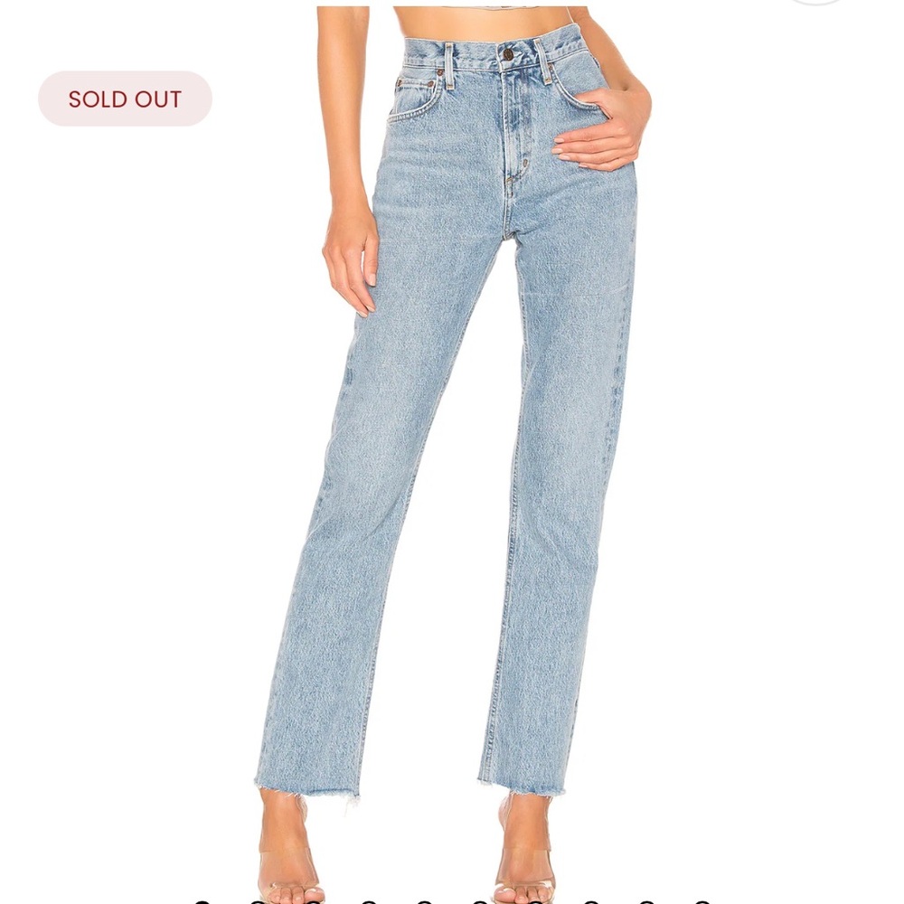 Agolde jeans size 25 merrit